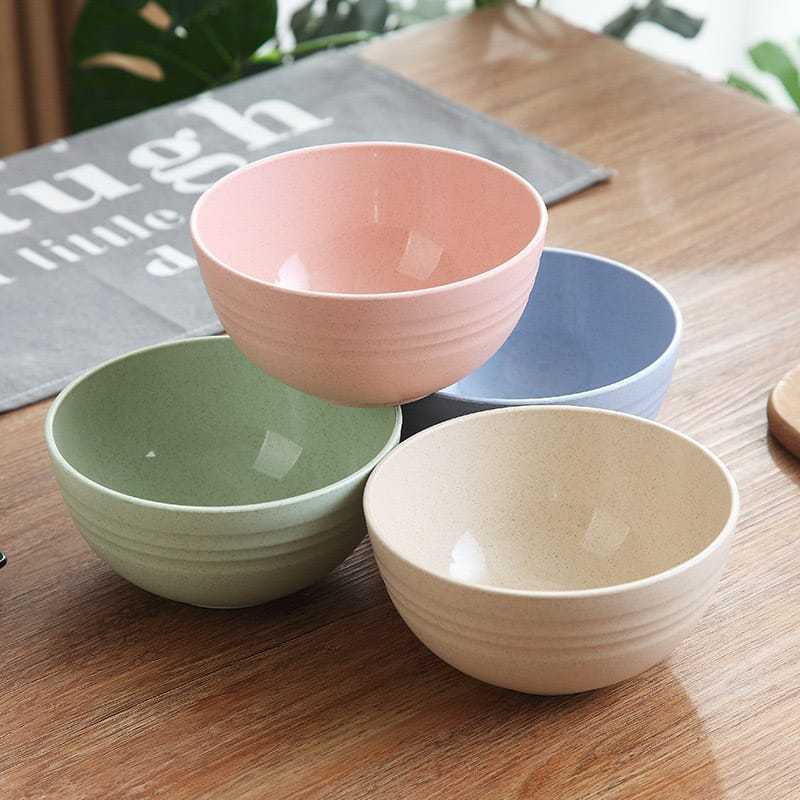 Tigelas Bowl de Bambu Ecológico 350 ml — Kit 4, 6 ou 10