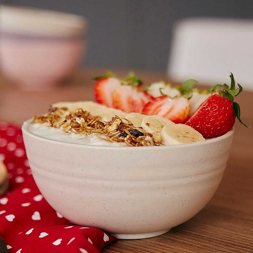 Tigelas Bowl de Bambu Ecológico 350 ml — Kit 4, 6 ou 10